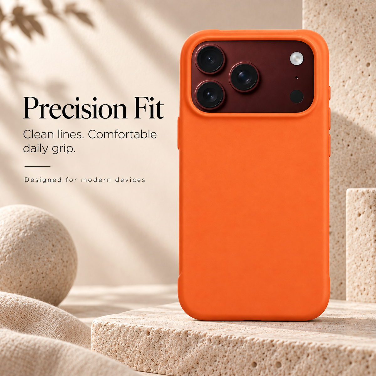 Premium iPhone Case Luxury Slim Matte Skin Feel Pure Color Hinge Protection Foldable Cover Hard PC Shockproof Non Slip Durable Protective Phone Cover Case