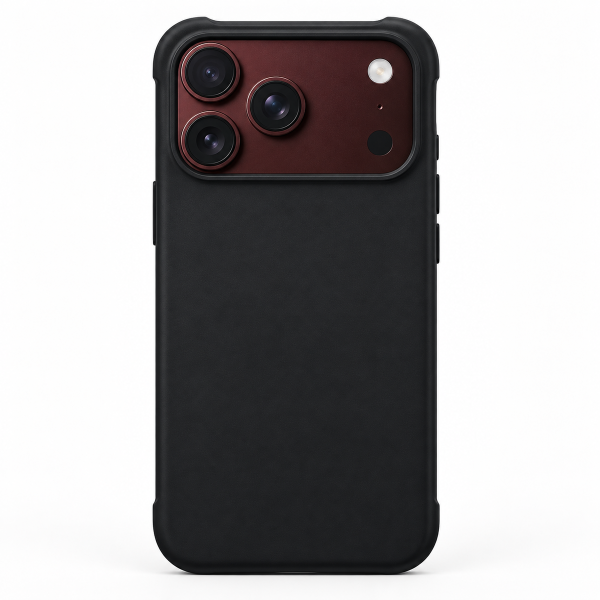 Premium iPhone Case Luxury Slim Matte Skin Feel Pure Color Hinge Protection Foldable Cover Hard PC Shockproof Non Slip Durable Protective Phone Cover Case