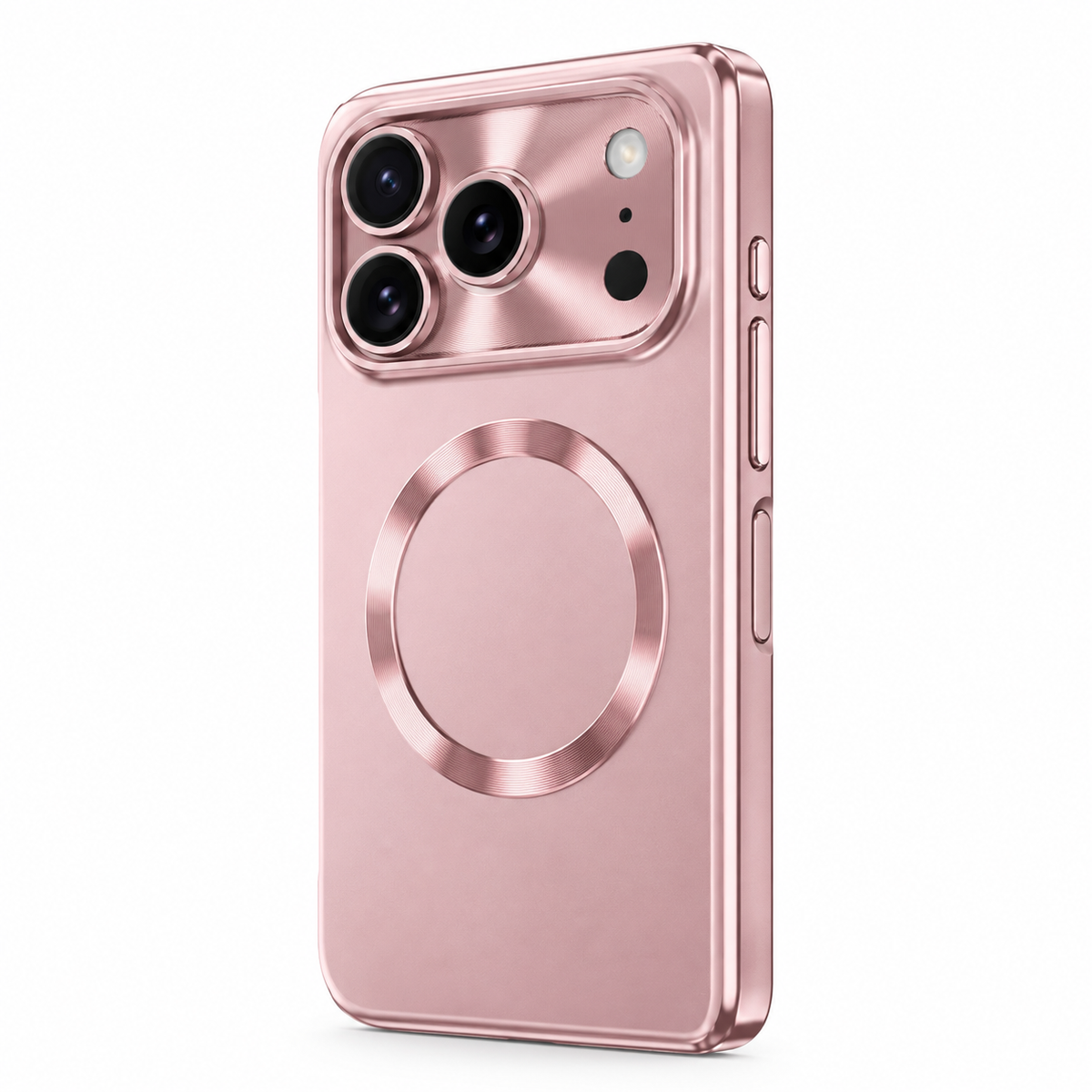 Premium iPhone Case Luxury Touch Pen MagSafe Plating Hinge Protection Front Tempered Glass Shockproof Slim Durable Full Protective Magnetic Phone Cover Case