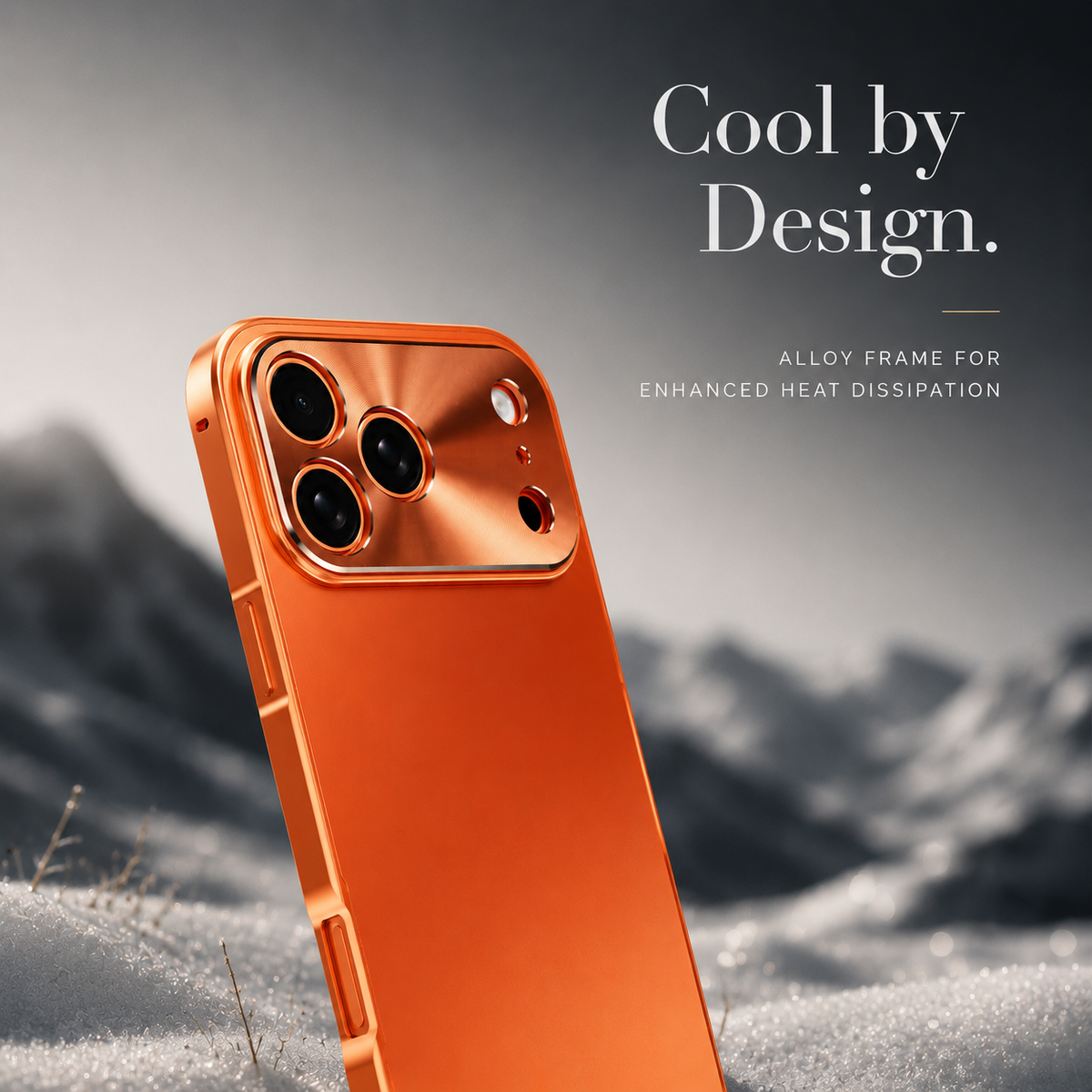 Premium iPhone Case MagSafe Aluminum Alloy Frame Frosted PC Cover Shockproof Anti Scratch Camera Protection Matte Slim Full Coverage Protective Design
