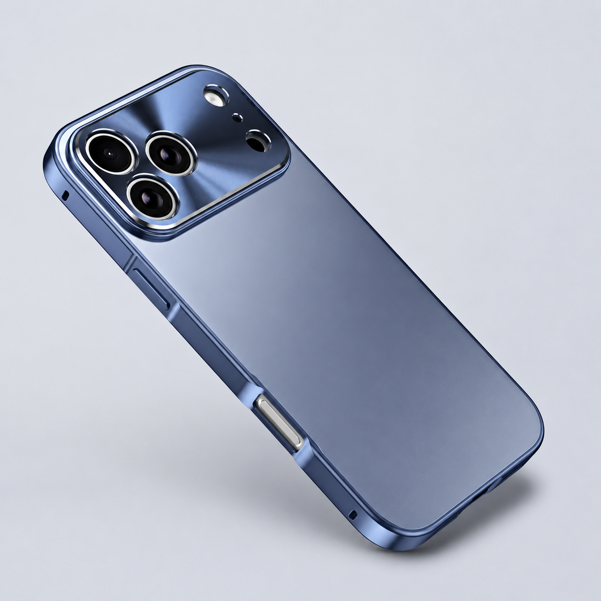 Premium iPhone Case MagSafe Aluminum Alloy Magnetic Bumper Metal Lens Protector Matte PC Back Shockproof Slim Reinforced Protective Cover Case Design