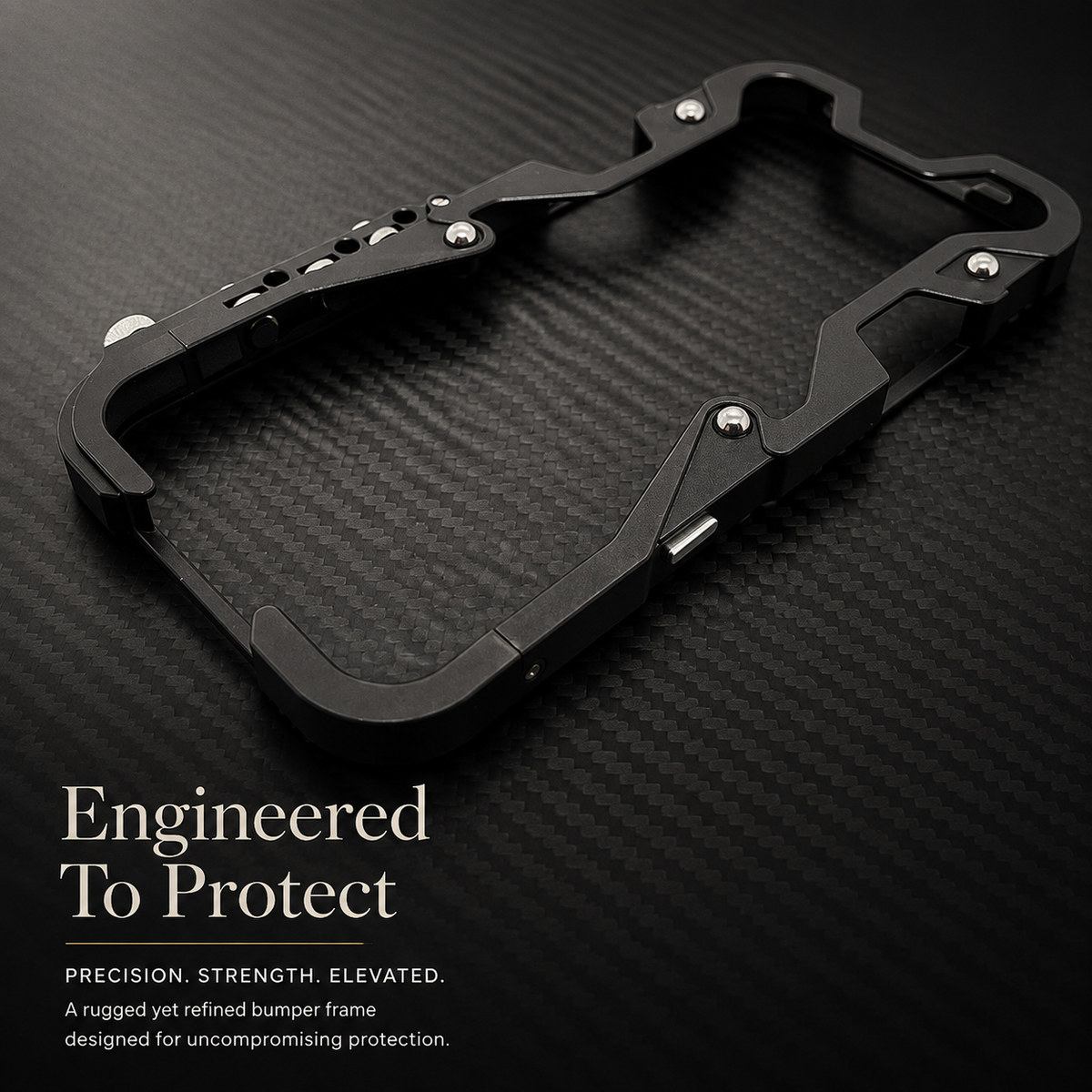 Premium iPhone Case MagSafe Compatible Aluminum Armor Frame Shockproof Protective Cover Heavy Duty Metal Bumper Camera Lens Protection Rugged Slim Fit