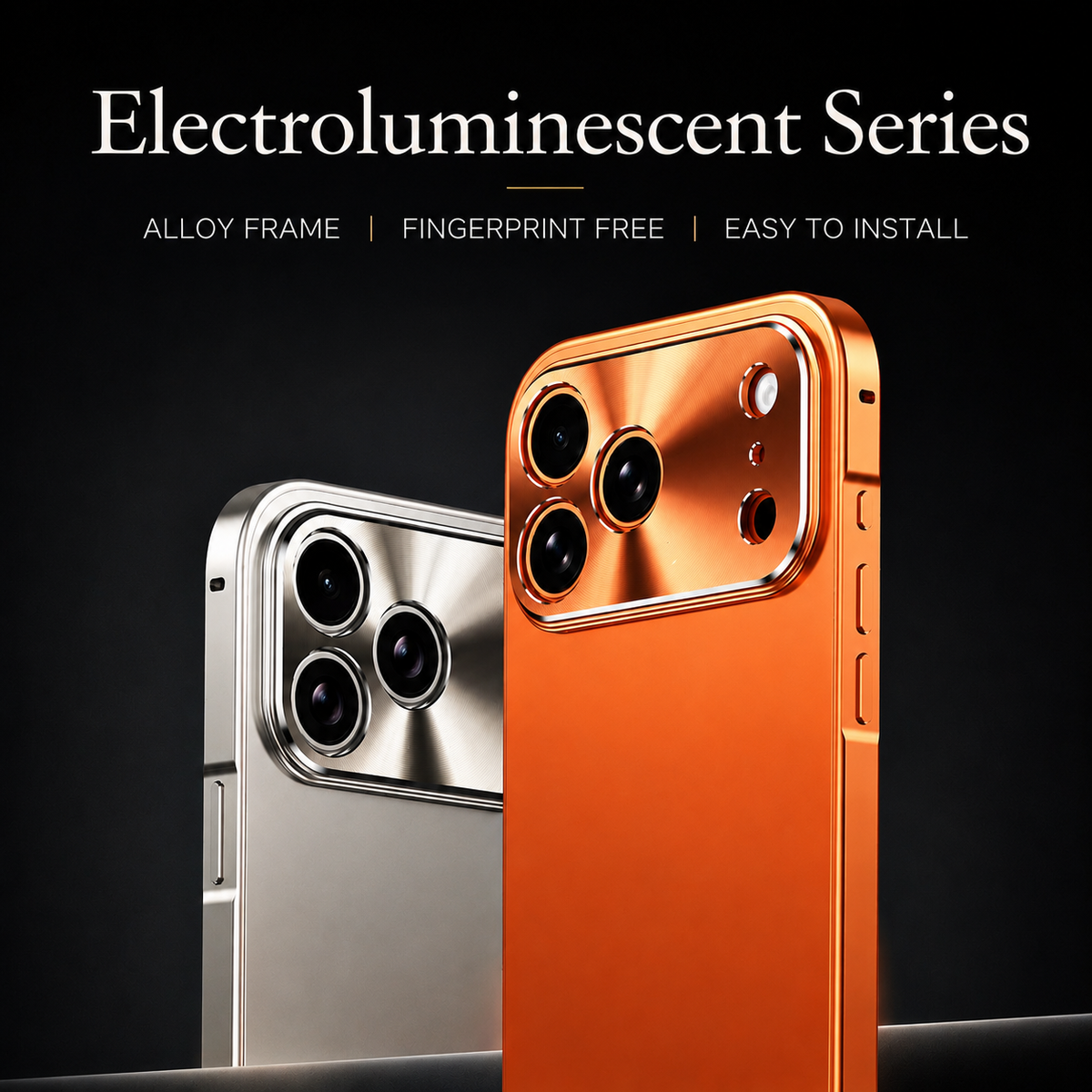 Premium iPhone Case MagSafe Compatible Aluminum Frame Frosted PC Back Shockproof Scratch Resistant Ultra Thin Matte Protective Cover Lightweight Style