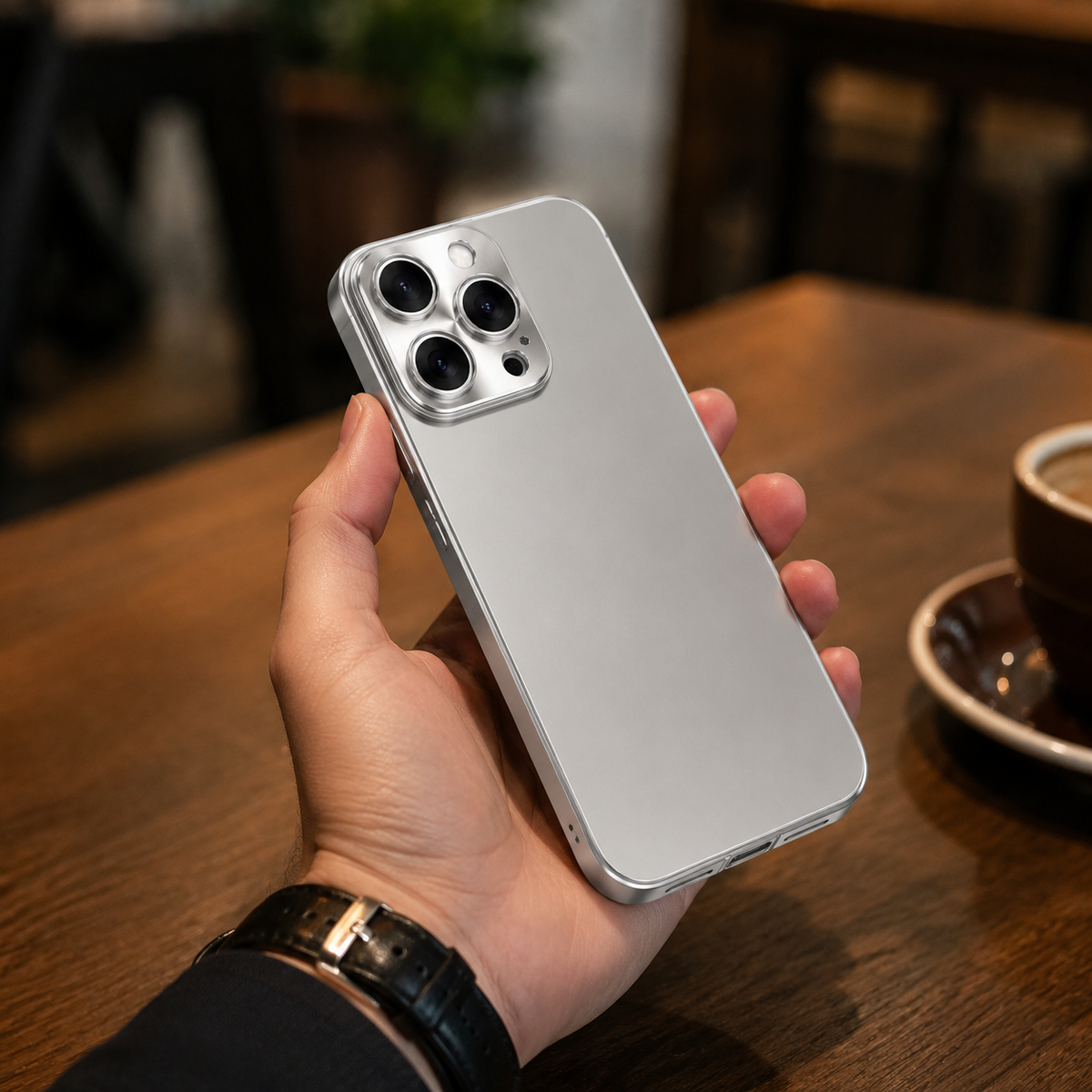Premium iPhone Case MagSafe Compatible Aluminum Frame Frosted PC Back Shockproof Scratch Resistant Ultra Thin Matte Protective Cover Lightweight Style