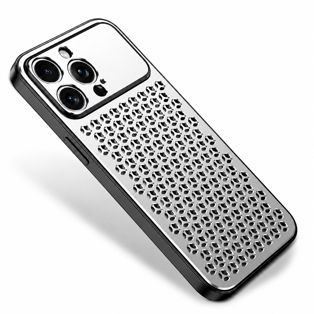 Premium iPhone Case MagSafe Compatible Aluminum Metal Breathable Cover Ultra Thin Matte Protective Anti Fingerprint Scratch Resistant Slim Design Full