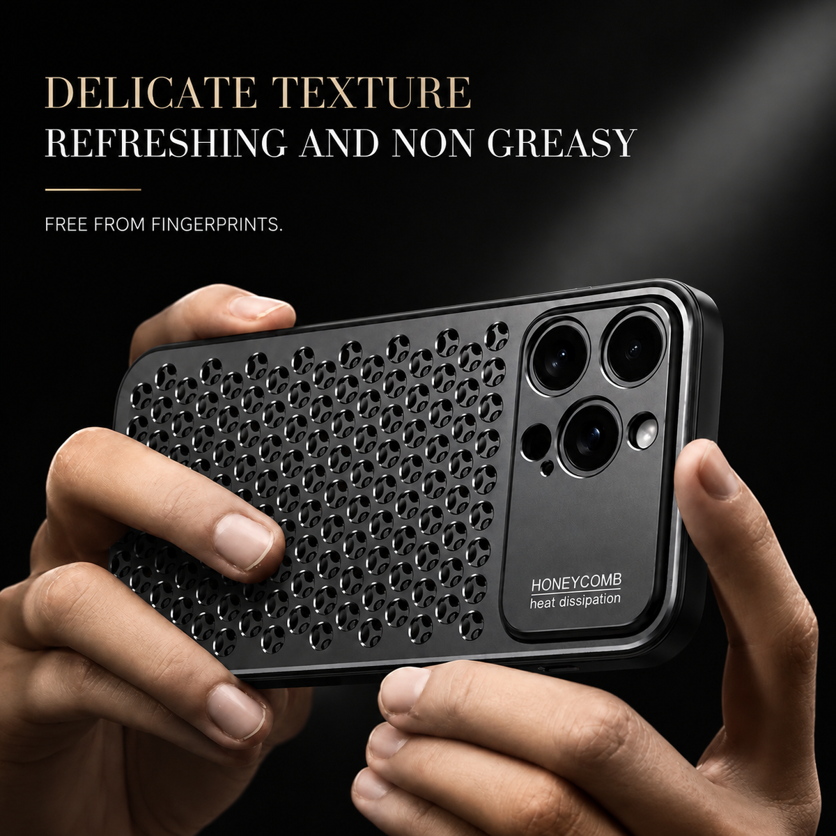 Premium iPhone Case MagSafe Compatible Aluminum Metal Breathable Cover Ultra Thin Matte Protective Anti Fingerprint Scratch Resistant Slim Design Full