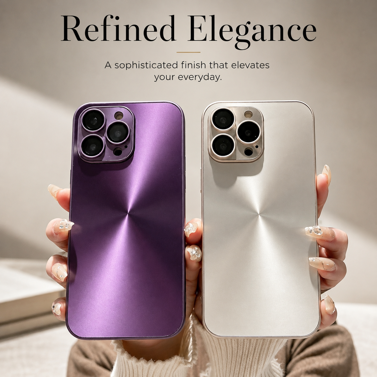 Premium iPhone Case MagSafe Compatible Aurora Matte Shockproof Protective Cover Color Shift Finish Camera Lens Protection Anti Scratch Slim Design