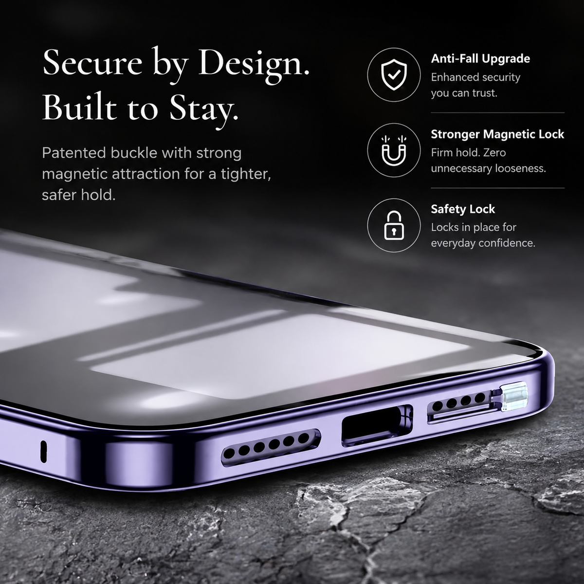 Premium iPhone Case MagSafe Compatible Double-Sided Tempered Glass Metal Frame Shockproof Protective Cover 360 Full Body Magnetic Fit Camera Lens Protection Slim Design