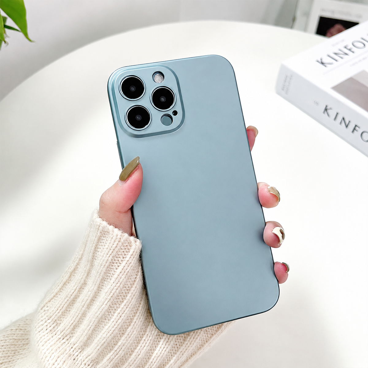 Premium iPhone Case MagSafe Compatible Magnetic Car Mount Matte Shockproof Protective Cover Ultra Thin Slim Design for Everyday Protection