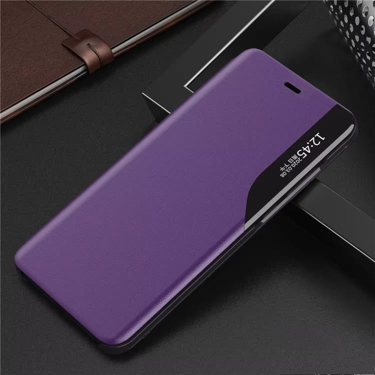 Premium iPhone Case MagSafe Compatible Magnetic Flip Wallet Cover PU Leather Card Holder Kickstand Shockproof Protection Camera Lens Guard Slim Design
