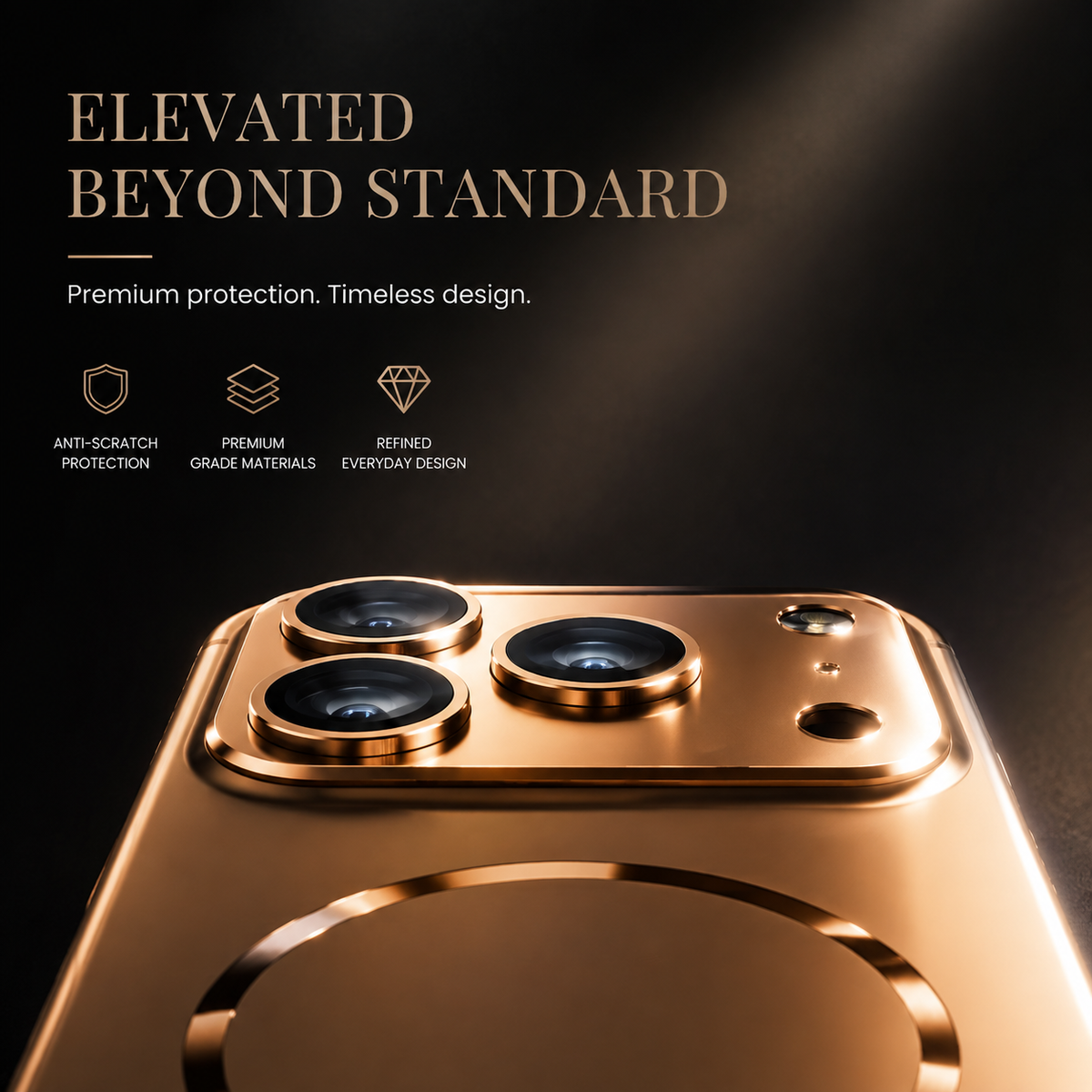 Premium iPhone Case MagSafe Compatible Magnetic Shockproof Cover Camera Lens Protection Ultra Thin Matte Anti Fingerprint Hard Back Full Coverage Slim