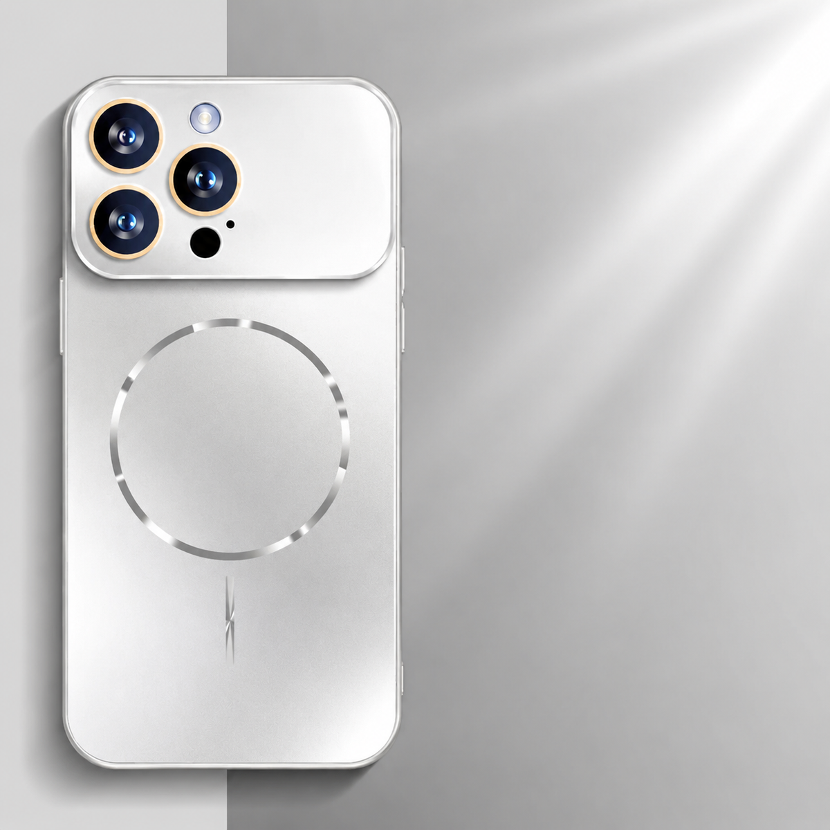 Premium iPhone Case MagSafe Compatible Magnetic Shockproof Cover Camera Lens Protection Ultra Thin Matte Anti Fingerprint Hard Back Full Coverage Slim