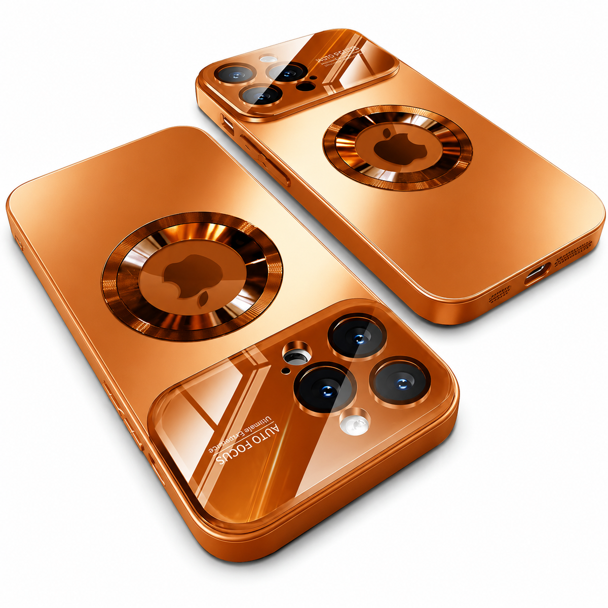 Premium iPhone Case MagSafe Compatible Magnetic Shockproof Matte Protective Cover PC TPU Camera Lens Protection Anti Fingerprint Slim Full Coverage Pro