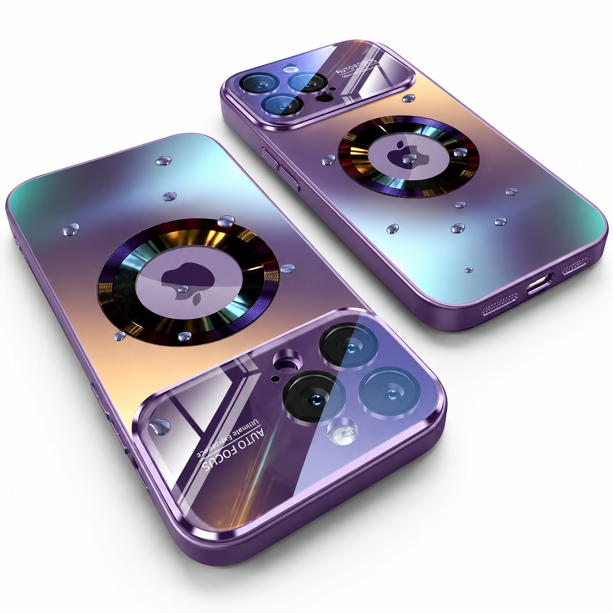 Premium iPhone Case MagSafe Compatible Magnetic Shockproof Matte Protective Cover PC TPU Camera Lens Protection Anti Fingerprint Slim Full Coverage Pro