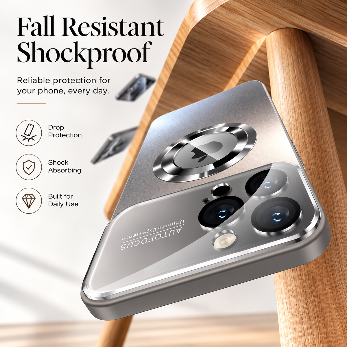 Premium iPhone Case MagSafe Compatible Magnetic Shockproof Matte Protective Cover PC TPU Camera Lens Protection Anti Fingerprint Slim Full Coverage Pro