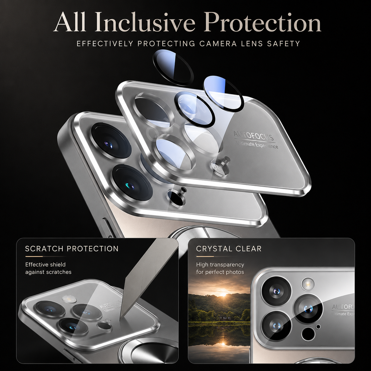 Premium iPhone Case MagSafe Compatible Magnetic Shockproof Matte Protective Cover PC TPU Camera Lens Protection Anti Fingerprint Slim Full Coverage Pro