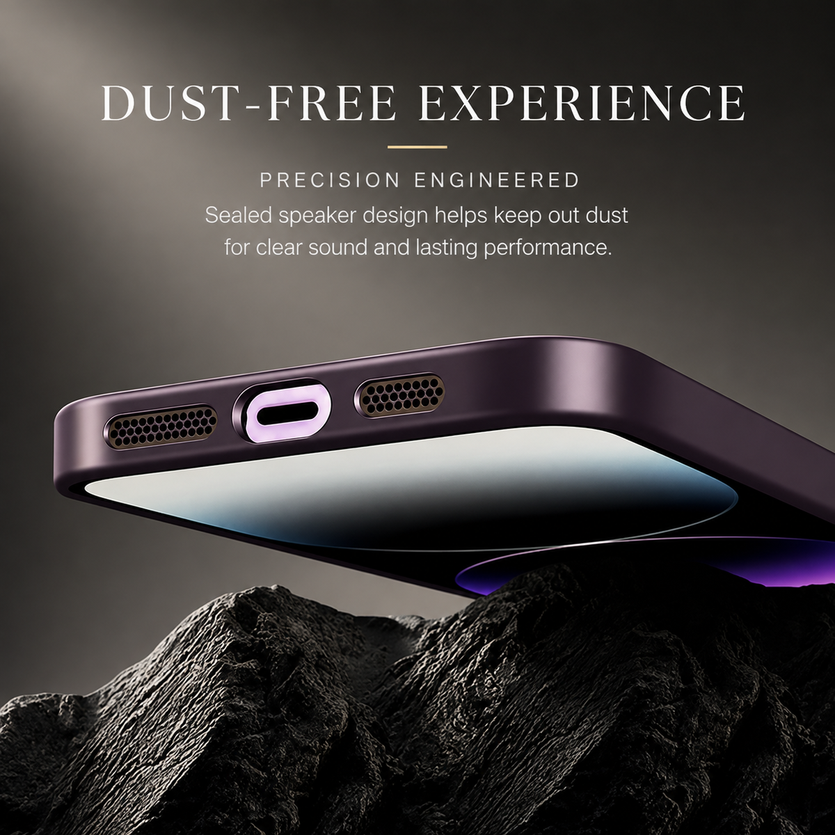 Premium iPhone Case MagSafe Compatible Matte Ring Stand Shockproof Protective Cover Hard PC Camera Lens Protection Ultra Thin Slim Design