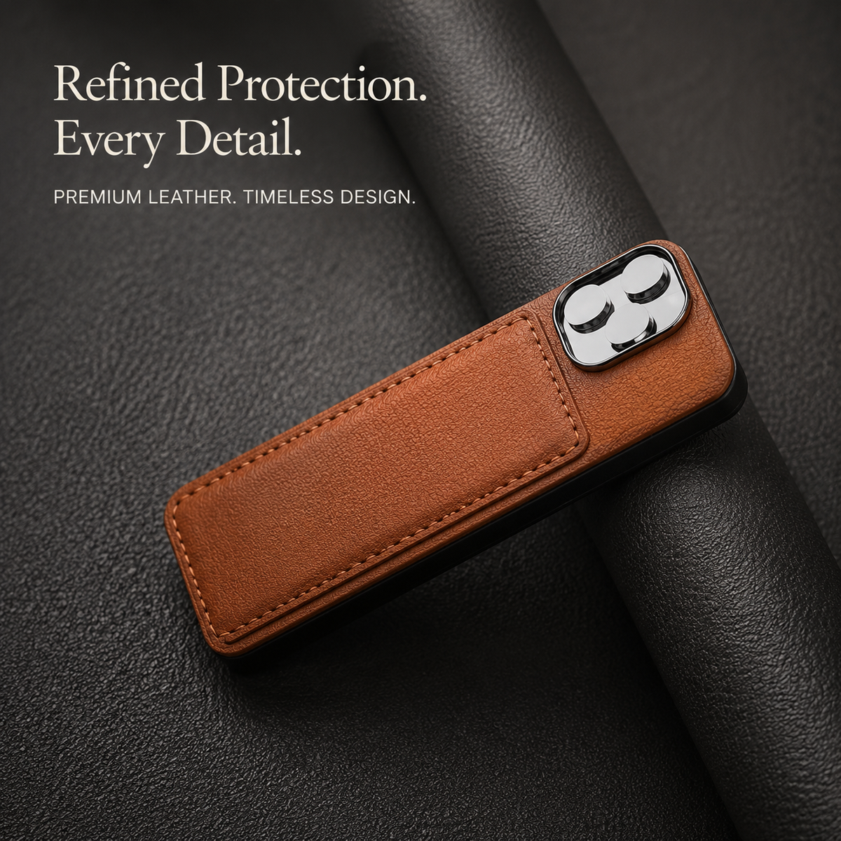 Premium iPhone Case MagSafe Compatible PU Leather Wallet Card Holder Shockproof TPU PC Magnetic Anti Scratch Anti Fingerprint Non Slip Slim Cover Case