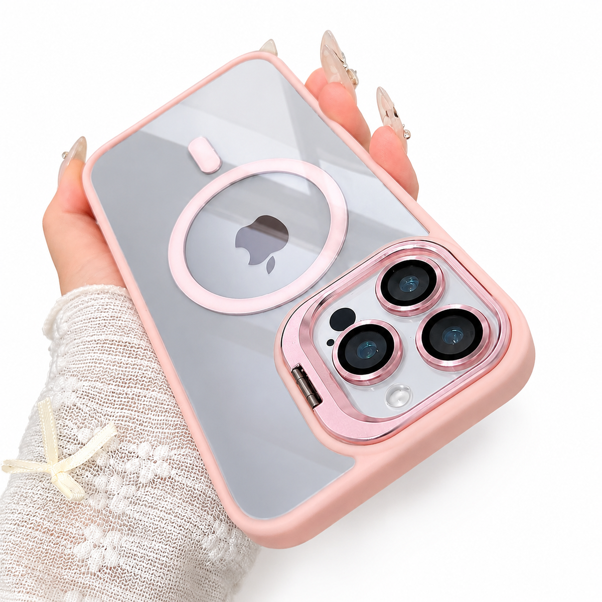 Premium iPhone Case MagSafe Compatible Shockproof Magnetic Protective Cover Bumper Full Body Camera Lens Guard Anti Scratch Slim Durable Design Modern
