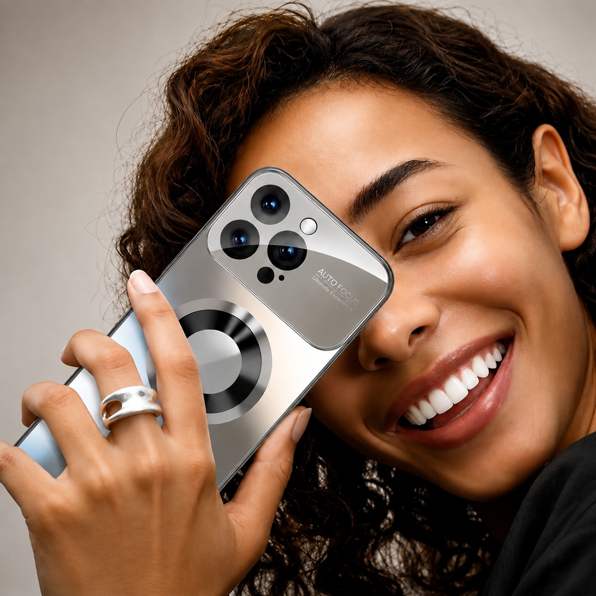 Premium iPhone Case MagSafe Compatible Tempered Glass Protective Cover Shockproof Anti Scratch Camera Lens Guard Slim Light Full Coverage Matte Finish