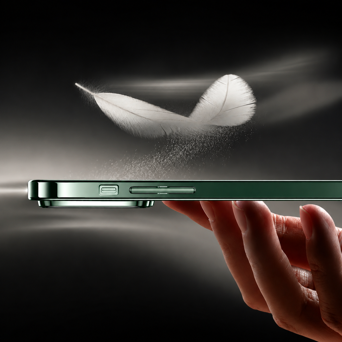Premium iPhone Case MagSafe Compatible Transparent Hard PC Back Shockproof Camera Lens Protection Ultra Thin Clear Anti Fingerprint Slim Full Coverage