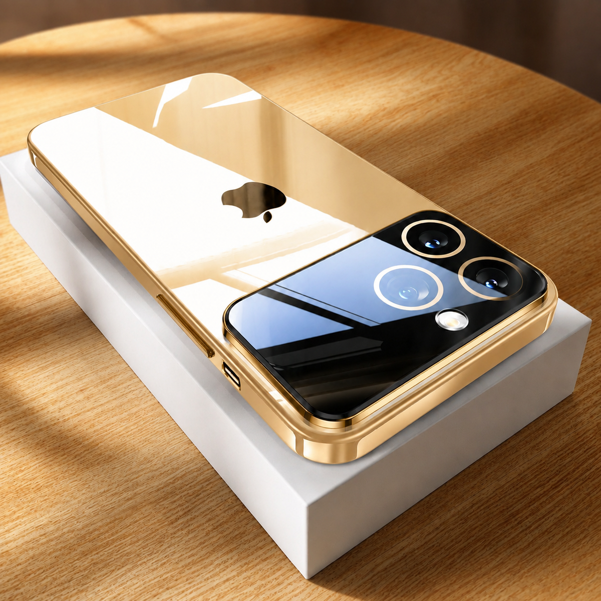 Premium iPhone Case MagSafe Compatible Transparent Hard PC Back Shockproof Camera Lens Protection Ultra Thin Clear Anti Fingerprint Slim Full Coverage