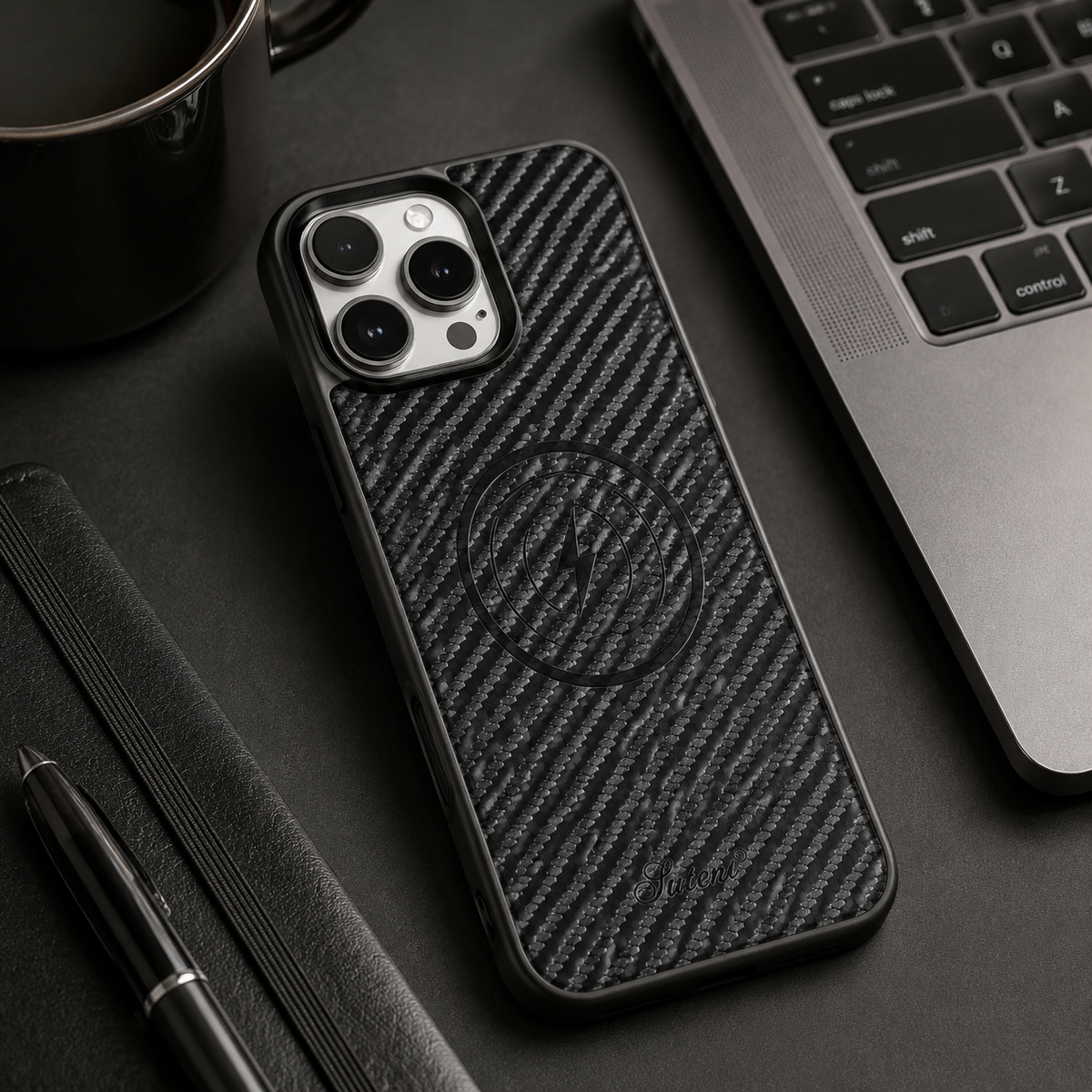 Premium iPhone Case MagSafe Faux Leather Wallet Card Holder Stand Shockproof Protective Cover Wireless Charging Slim Magnetic Full Coverage Protection