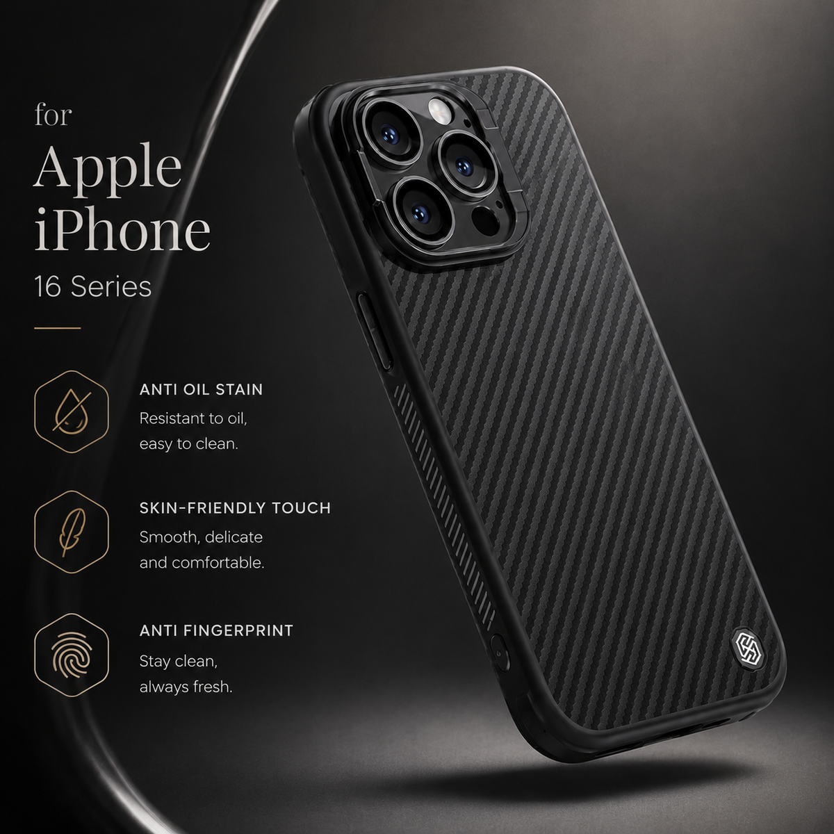 Premium iPhone Case MagSafe Kevlar 600D Aramid Fiber Camera Ring Stand Shockproof Anti Fingerprint Half Wrapped Cover Slim Protective Design