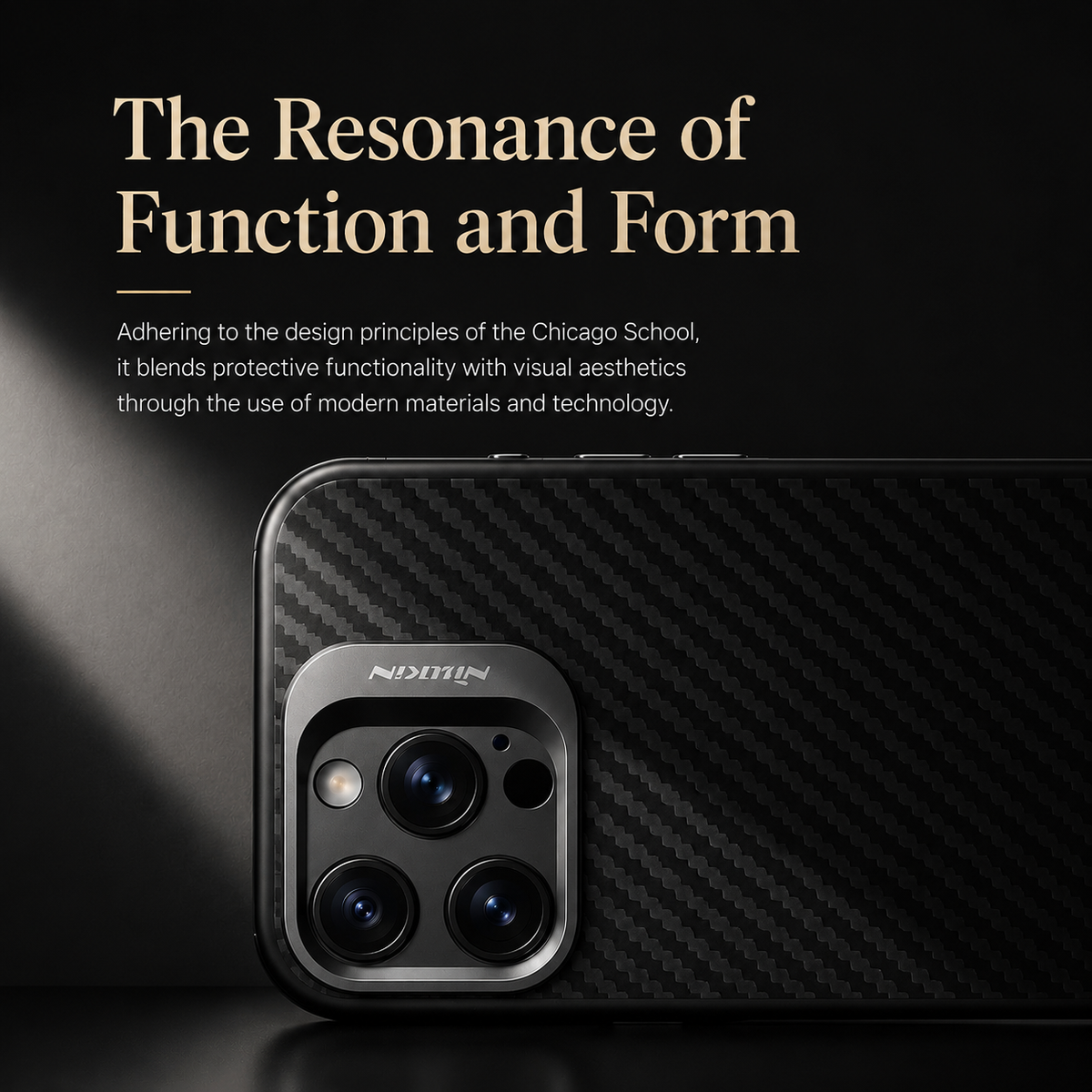 Premium iPhone Case MagSafe Kevlar 600D Aramid Fiber Camera Ring Stand Shockproof Anti Fingerprint Half Wrapped Cover Slim Protective Design