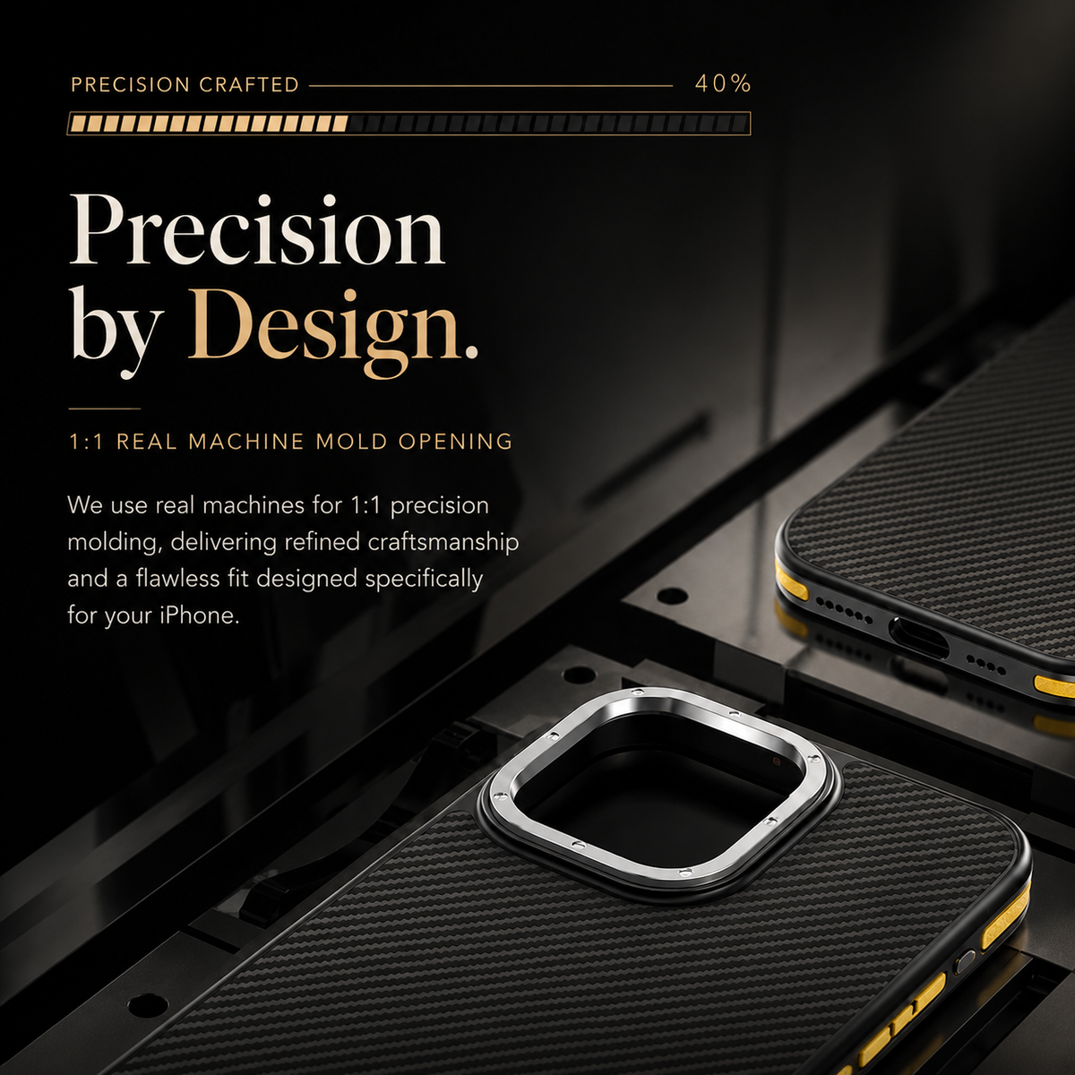Premium iPhone Case MagSafe Kevlar Carbon Fiber Magnetic Cover Shockproof Camera Ring Protection Anti Fingerprint Half Wrapped Slim Protective Design