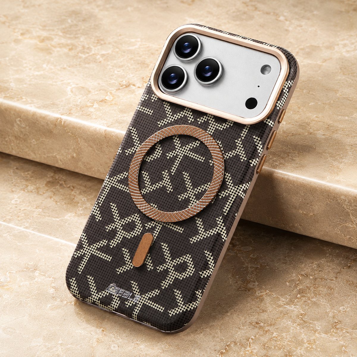 Premium iPhone Case MagSafe Leather Magnetic Shockproof Protective Cover Wireless Charging Matte Anti Scratch Anti Fingerprint Tough Full Coverage Business Case