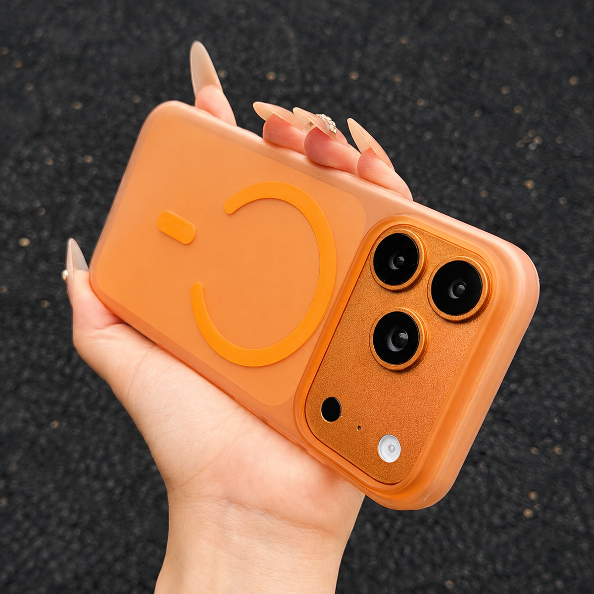 Premium iPhone Case MagSafe Magnetic 360 Rotating Stand Metal Lens Guard Skin Feel Shockproof Slim Fit Anti Drop Non Slip Durable Protective Phone Cover Case