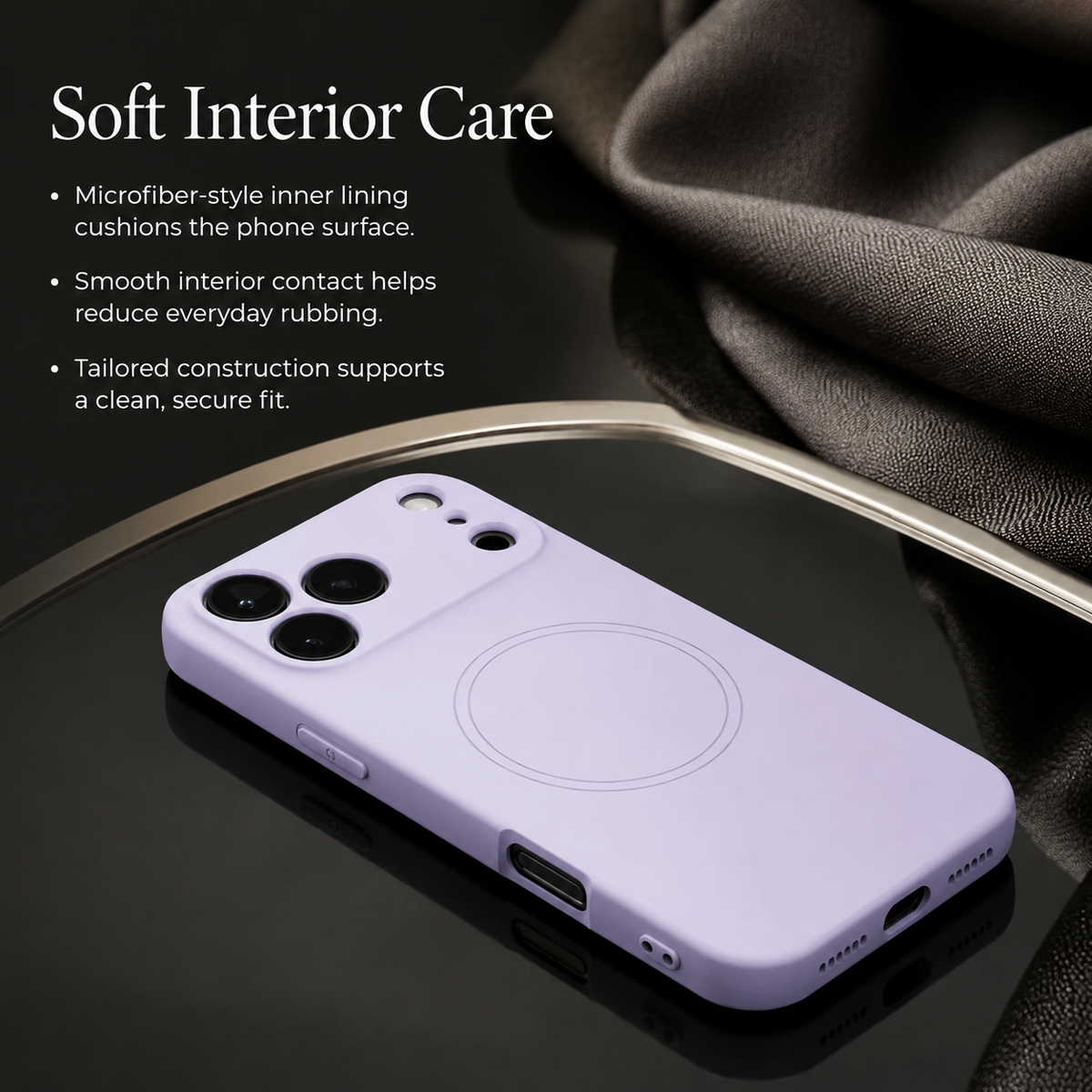Premium iPhone Case MagSafe Magnetic 360 Rotating Stand Metal Lens Guard Skin Feel Shockproof Slim Fit Anti Drop Non Slip Durable Protective Phone Cover Case