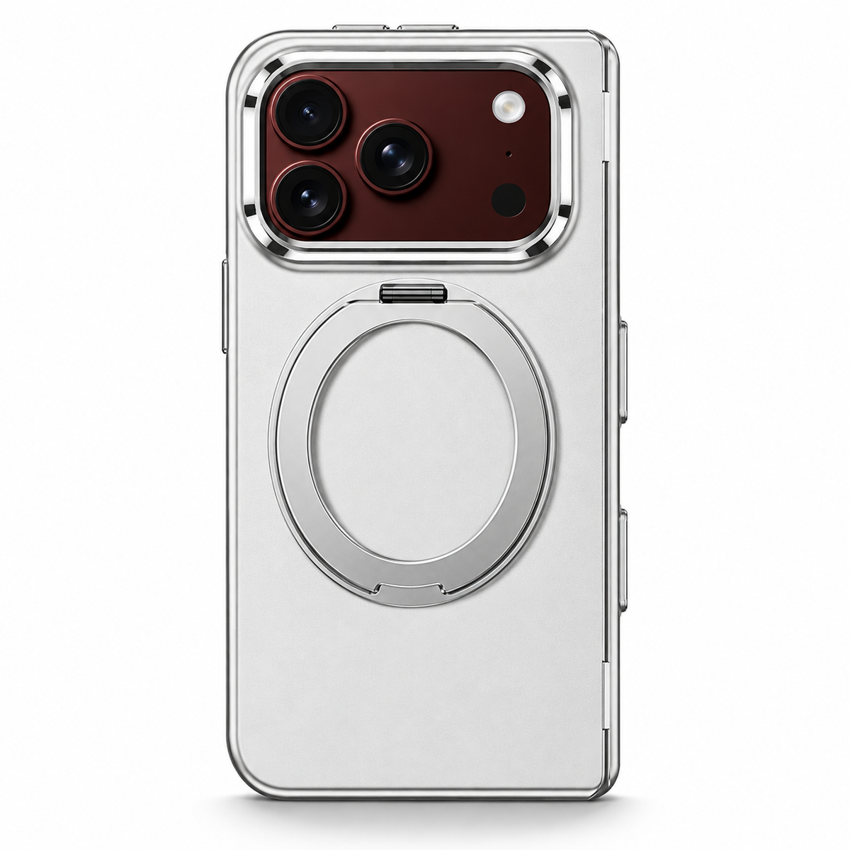 Premium iPhone Case MagSafe Magnetic Folding Stand Shockproof Durable Slim Protective Non Slip Tough Phone Cover with Hands Free Viewing Support