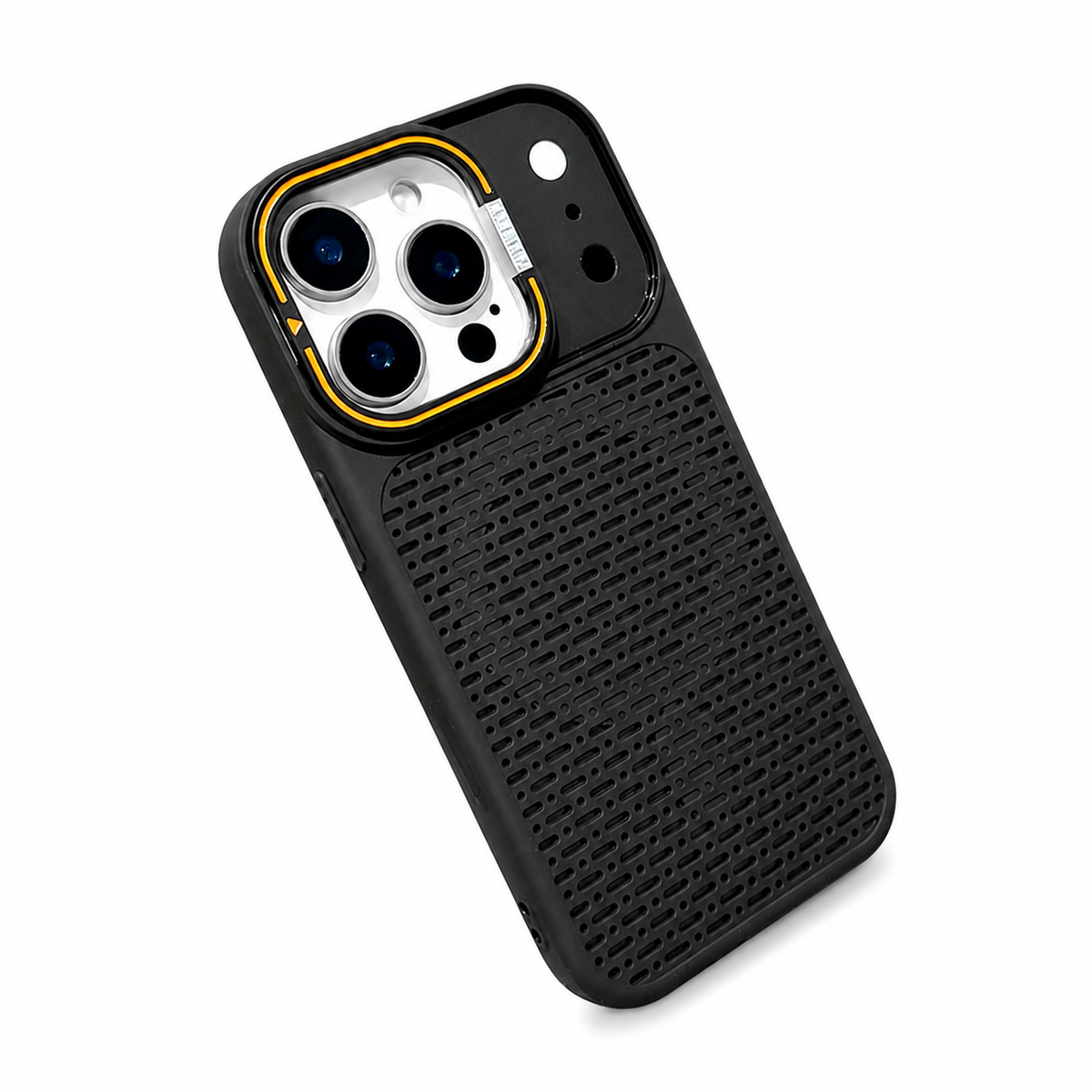 Premium iPhone Case MagSafe Magnetic Heat Dissipation Shockproof Acrylic Protective Cover Built In Holder Kickstand Slim Cooling Bumper Hard Back Case