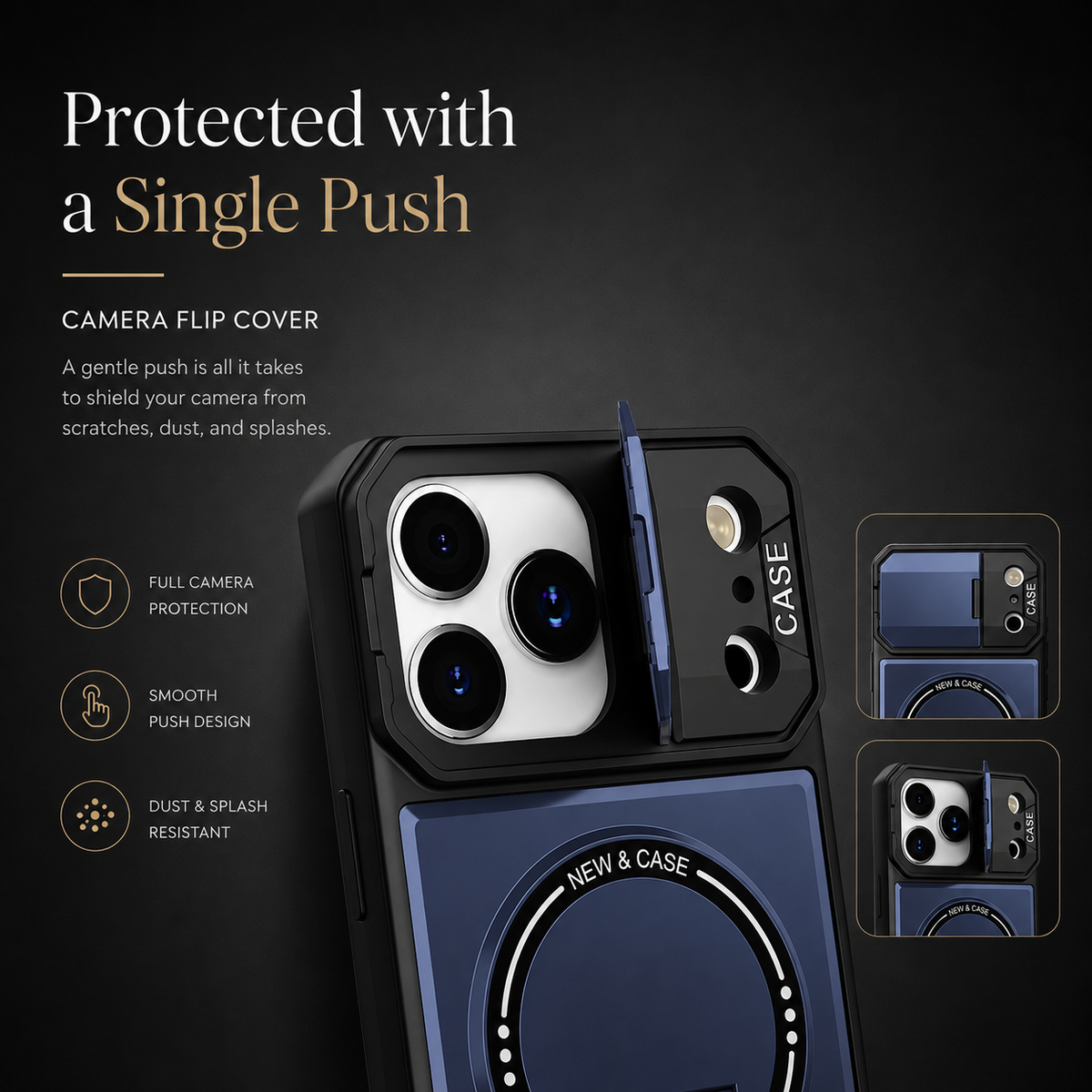 Premium iPhone Case MagSafe Magnetic Kickstand Carbon Fiber Leather Protective Cover Camera Lens Protection Shockproof Slim Non Slip Stand Holder Case