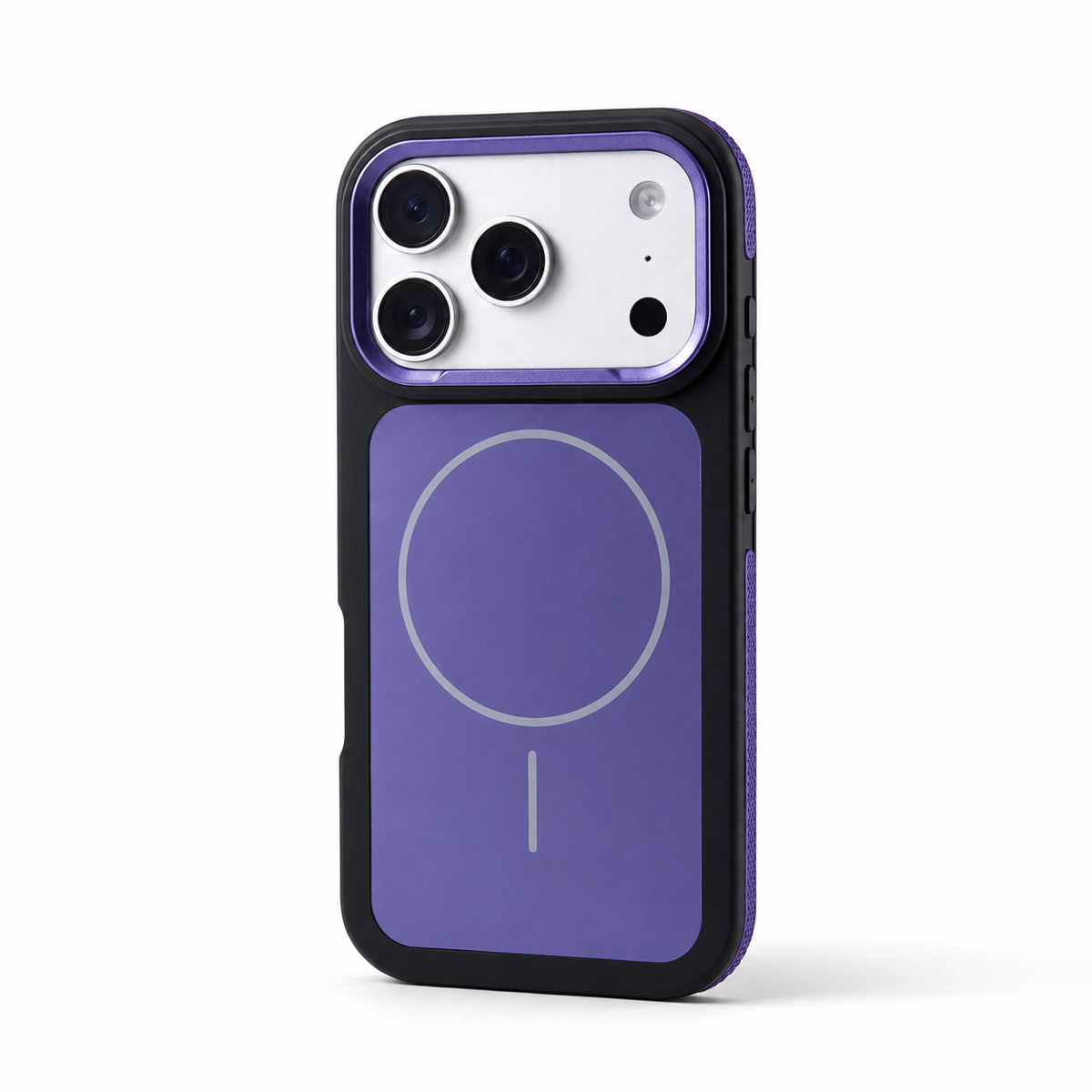 Premium iPhone Case MagSafe Matte Frosted Magnetic Shockproof Protective Cover PC Armor Anti Scratch Non Slip Slim Contrast Color Full Coverage Design
