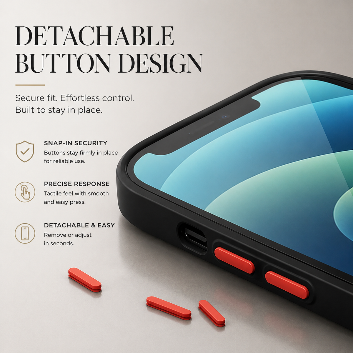 Premium iPhone Case MagSafe Matte Shockproof Protective Cover Camera Lens Protection Anti Scratch Slim Magnetic Soft Grip Full Coverage Minimal Design