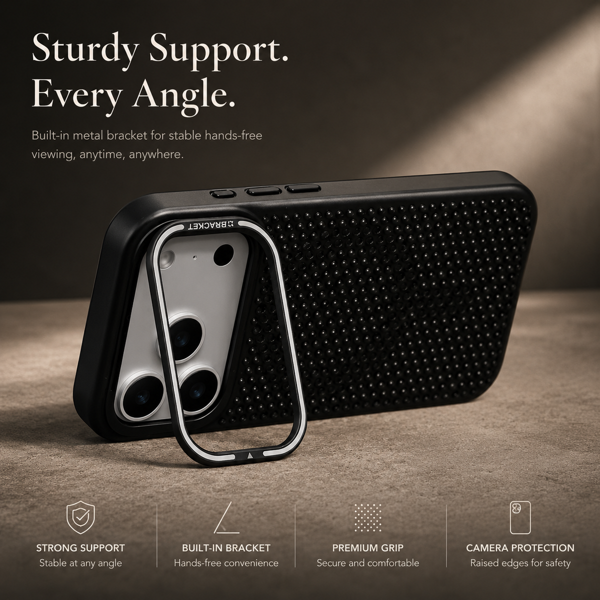 Premium iPhone Case MagSafe Mesh Cooling Magnetic Protective Cover Camera Mount Holder Shockproof Anti Scratch Matte Non Slip Heat Dissipation Tough Case