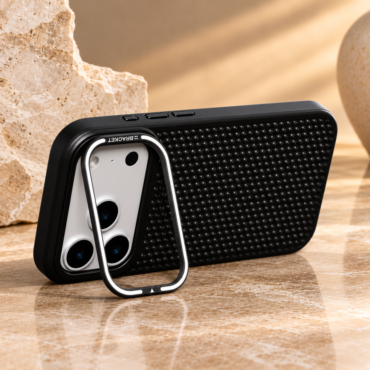 Premium iPhone Case MagSafe Mesh Cooling Magnetic Protective Cover Camera Mount Holder Shockproof Anti Scratch Matte Non Slip Heat Dissipation Tough Case