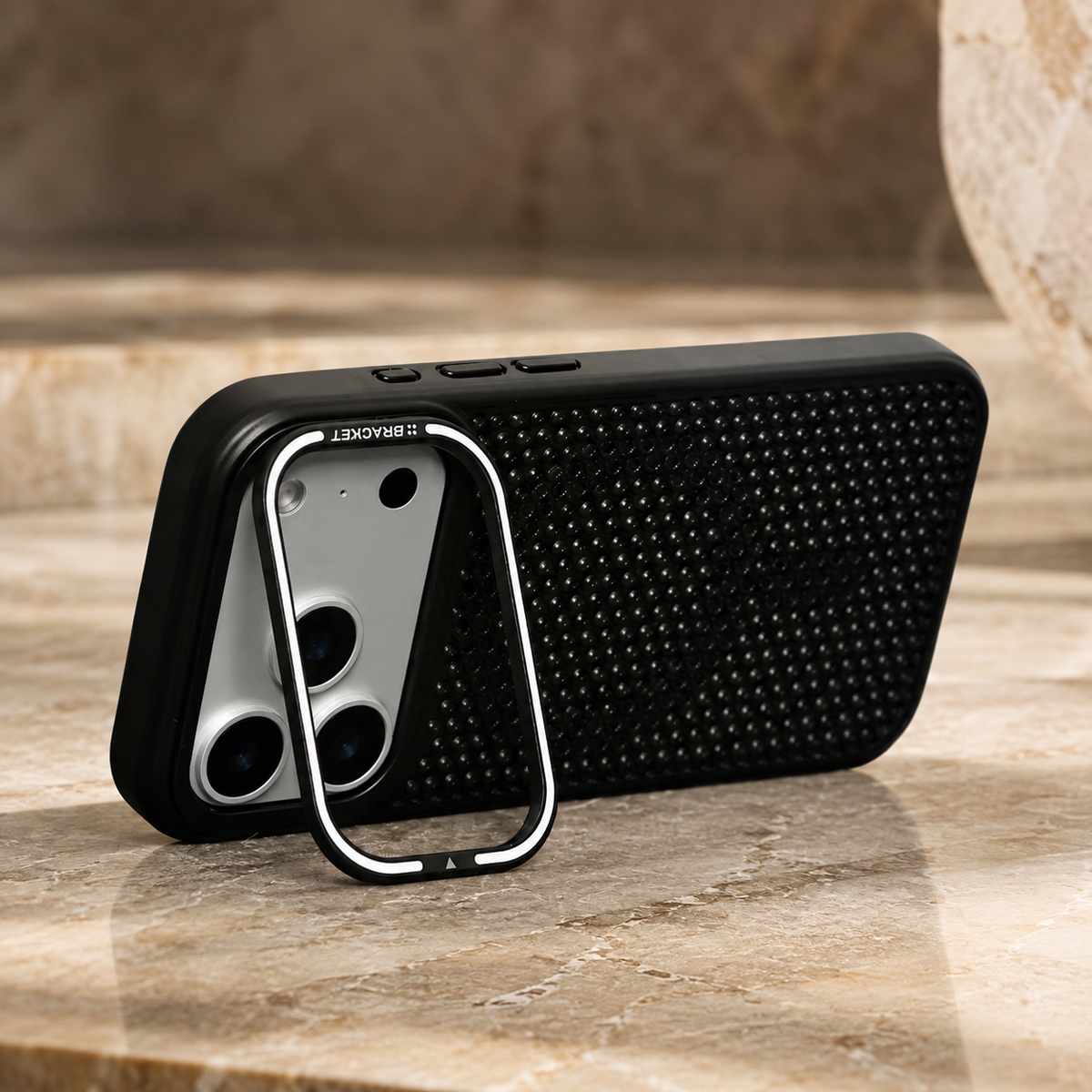 Premium iPhone Case MagSafe Mesh Cooling Magnetic Protective Cover Camera Mount Holder Shockproof Anti Scratch Matte Non Slip Heat Dissipation Tough Case