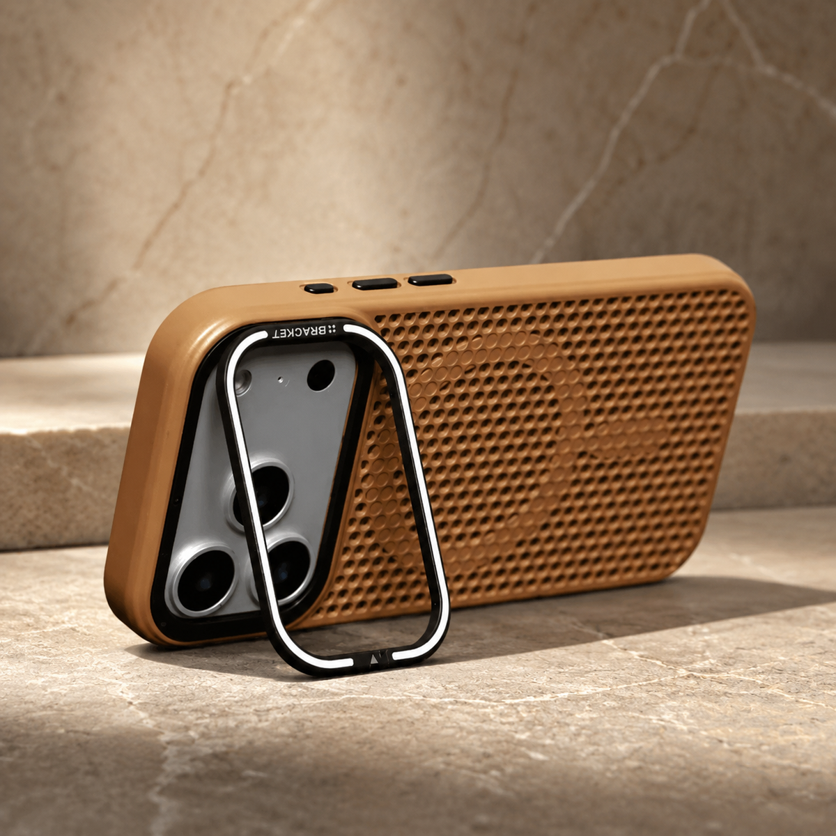 Premium iPhone Case MagSafe Mesh Cooling Magnetic Protective Cover Camera Mount Holder Shockproof Anti Scratch Matte Non Slip Heat Dissipation Tough Case