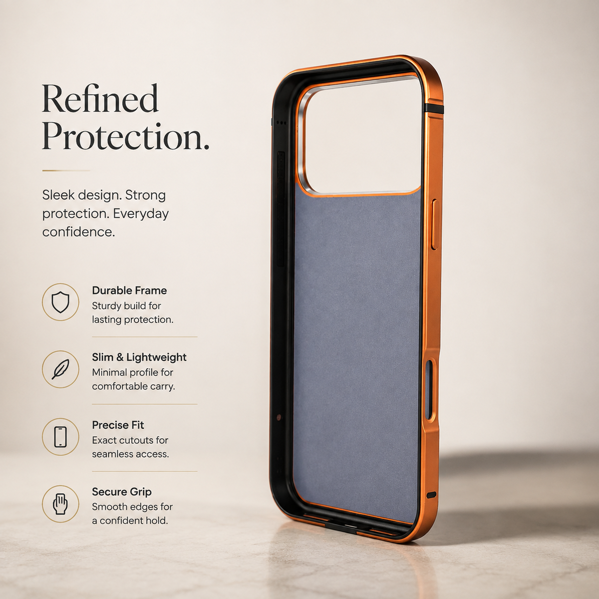 Premium iPhone Case MagSafe Metal Frame Aluminum Alloy Shockproof Anti Drop Protective Cover Scratch Resistant Magnetic Slim Full Coverage