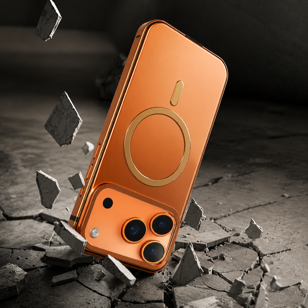 Premium iPhone Case MagSafe Metal Frame Aluminum Alloy Shockproof Anti Drop Protective Cover Scratch Resistant Magnetic Slim Full Coverage