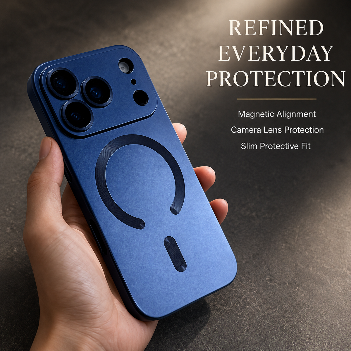 Premium iPhone Case MagSafe Metallic Paint Magnetic Soft TPU Protective Cover Camera Lens Protection Shockproof Anti Scratch Slim Wireless Charging