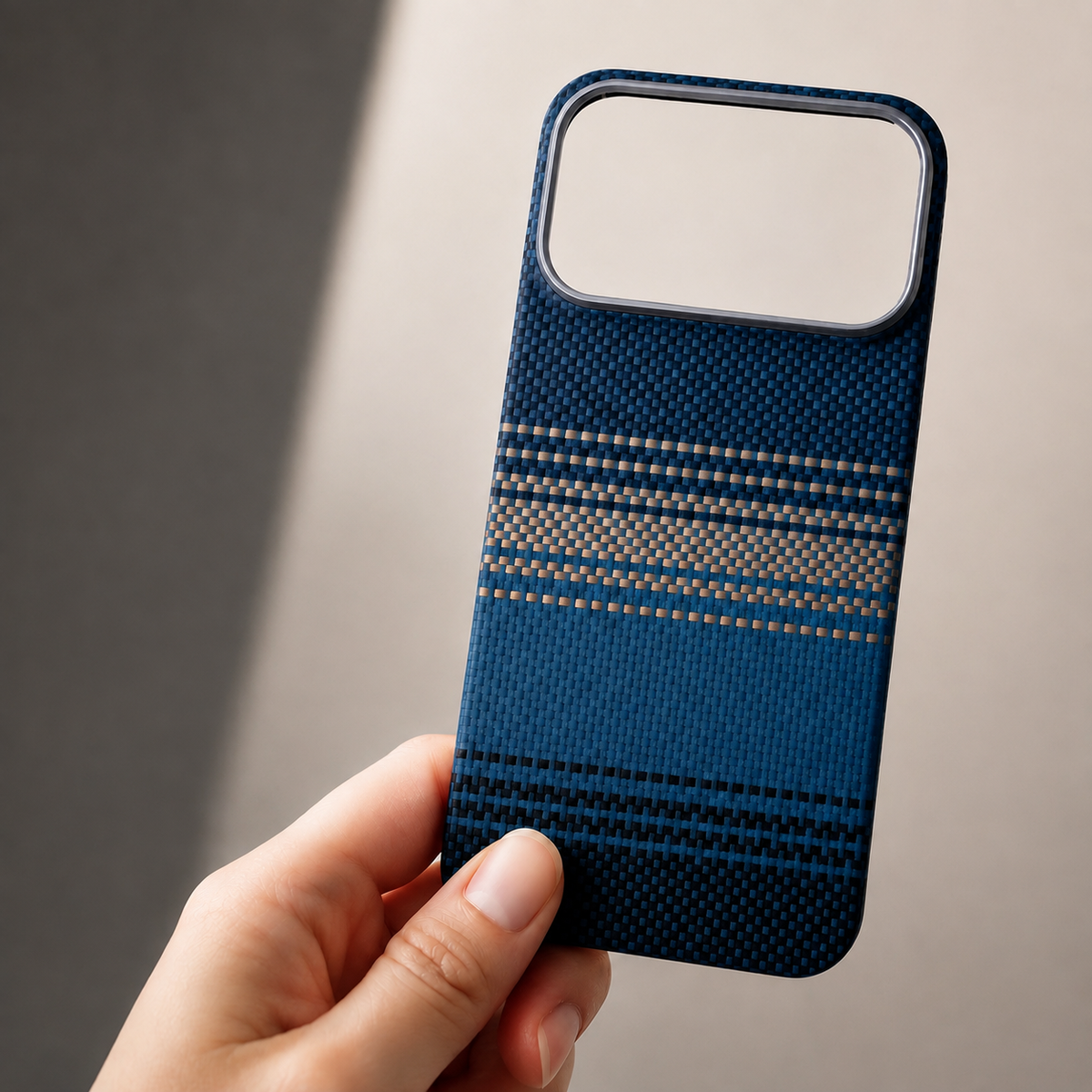 Premium iPhone Case MagSafe Real Carbon Fiber Aramid Fiber Ultra Thin Shockproof Matte Anti Fingerprint Protective Cover Full Coverage Slim Fit Design