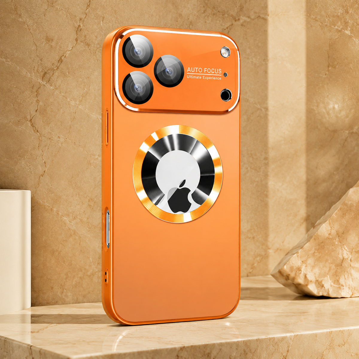 Premium iPhone Case MagSafe Titanium Matte Protective Cover Camera Lens Protection Shockproof Anti Fingerprint Slim Magnetic Metal Design