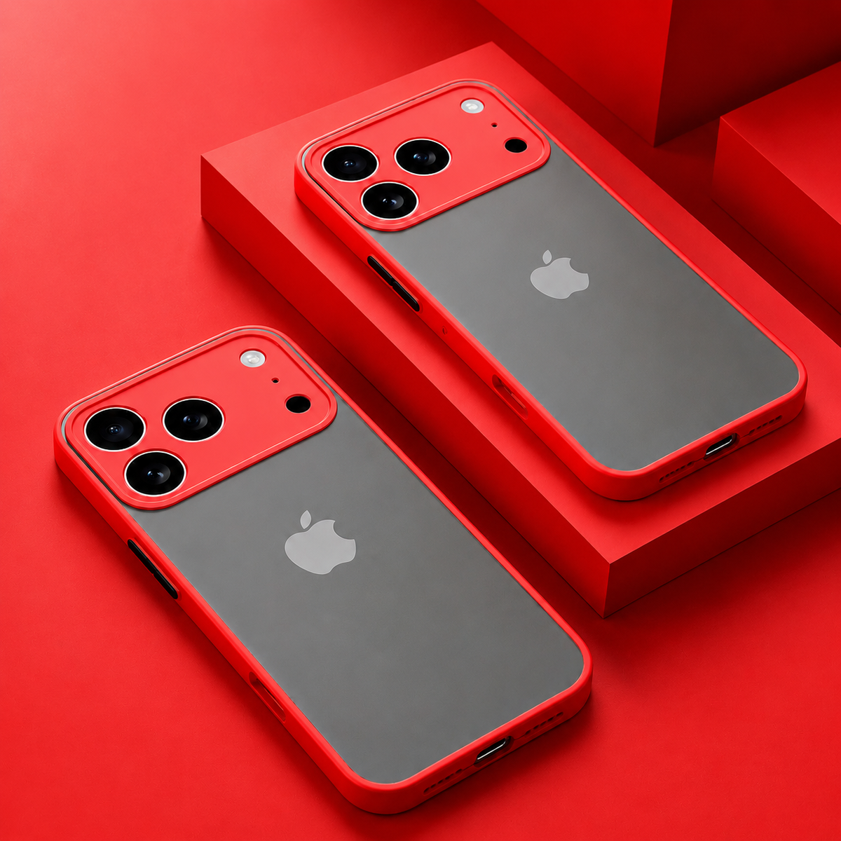 Premium iPhone Case MagSafe Translucent Armor Shockproof Matte Protective Cover Anti Fingerprint Camera Protection Slim Full Coverage Clean Fit