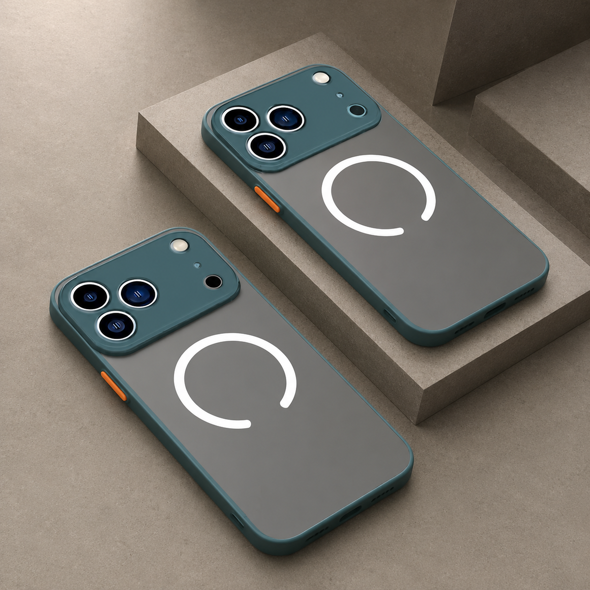 Premium iPhone Case MagSafe Translucent Magnetic Armor Shockproof PC TPU Protective Cover Anti Scratch Anti Fingerprint Matte Slim Wireless Charging Case