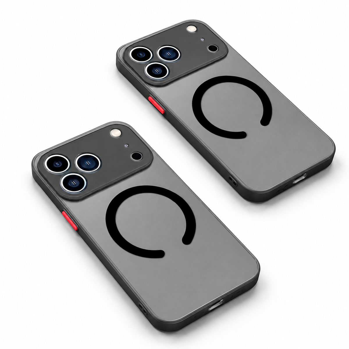 Premium iPhone Case MagSafe Translucent Magnetic Armor Shockproof PC TPU Protective Cover Anti Scratch Anti Fingerprint Matte Slim Wireless Charging Case